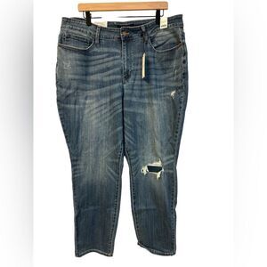 Judy Blue High Waisted‎ Knee Patch Boyfriend Denim Jeans Sz 20W NWT